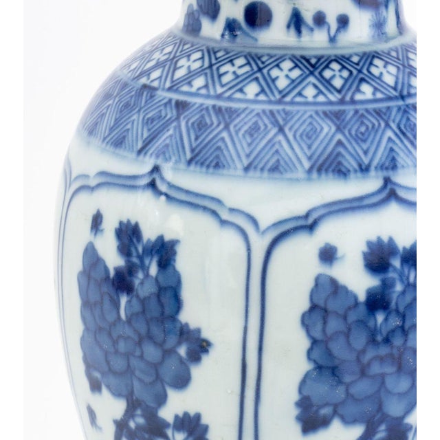 Chinese Porcelain Covered Meiping Vases, Pair For Sale - Image 4 of 7