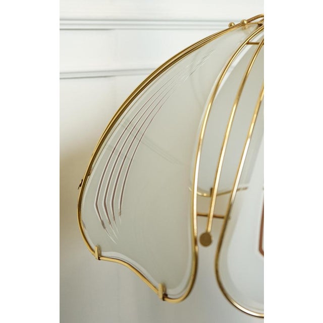 Art Deco Italian Chandelier Lamp For Sale - Image 13 of 14