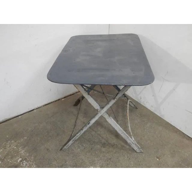 Metal Rectangular Garden Table, 1950s For Sale - Image 7 of 11