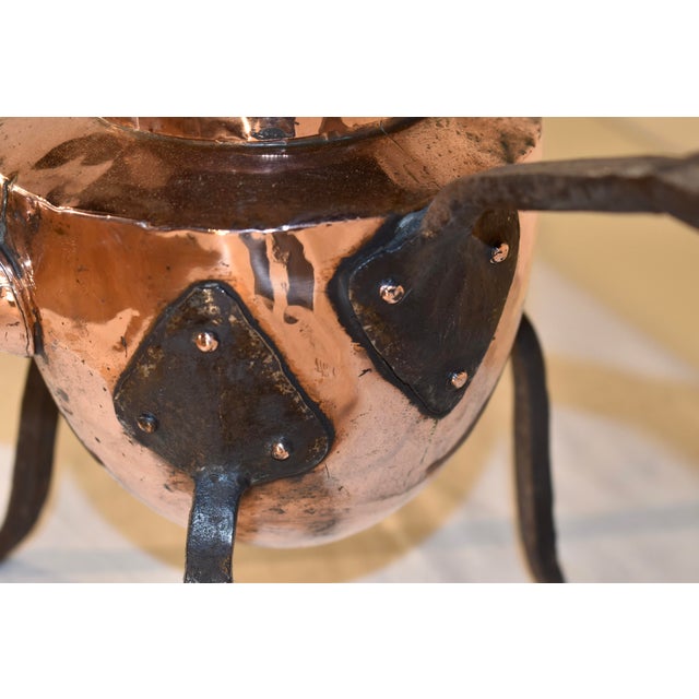19th Century Copper Kettle From Sweden For Sale In Greensboro - Image 6 of 10
