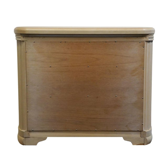 Late 20th Century Century Furniture Cashmere Collection Contemporary Coastal Pickled Wood 43" Low Chest For Sale - Image 10 of 11