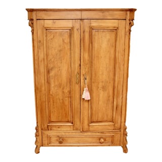 Antique French Provincial Style Armoire For Sale