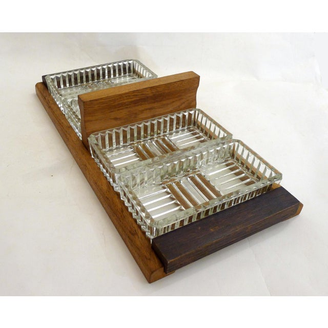 Vintage Art Deco Appetizer Tray, 1950s For Sale - Image 13 of 13