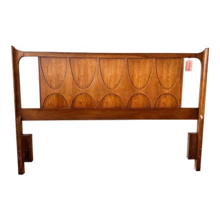 1960s Mid-Century Broyhill Brasilia Queen Headboard For Sale