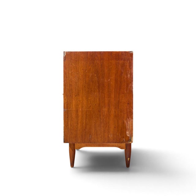 Mid 20th Century Ramseur Harlequin Mid Century Walnut Credenza For Sale - Image 5 of 10
