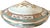 19th Century Edge, Malkin & Co. Staffordishire Hand Painted Turquoise and Brown Porcelain Tureens With Gold Gilding - a Pair For Sale - Image 9 of 14