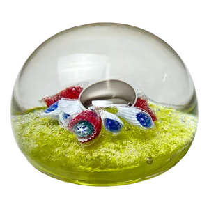 Antique Val St. Lambert Millefiori Magnum Paperweight