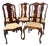 Antique Dutch Chairs in Marquetry Wood, 1800s, Set of 8 For Sale
