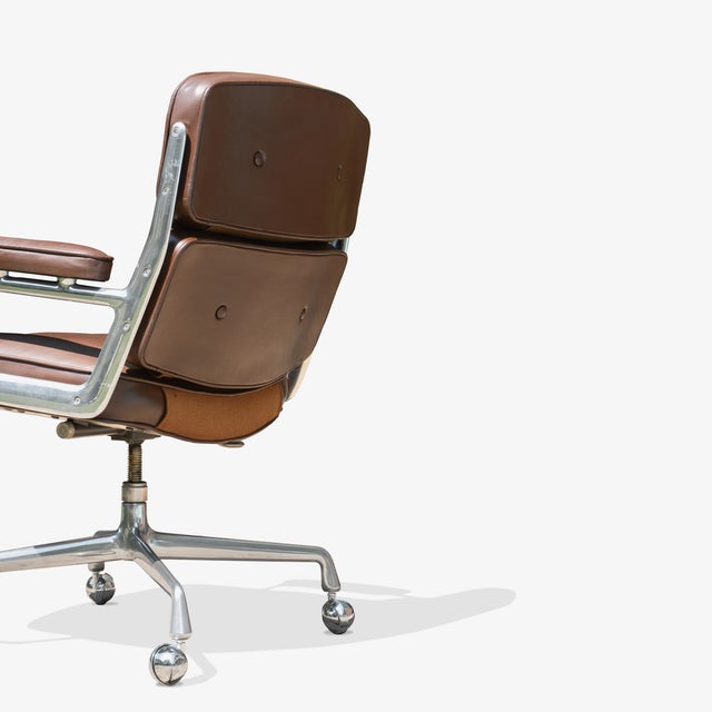 Eames Time Life Executive Chair In Original Leather By Charles Ray Eames For Herman Miller Chairish