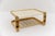 Metal Vintage Brass and Glass Wall Shelf, 1960s For Sale - Image 7 of 10
