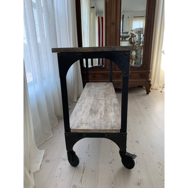 Pottery Barn Verona Sofa or Console Table For Sale In Seattle - Image 6 of 11