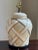 Vintage Chapman Ginger Jar Table Lamp W/ Basketweave Motif For Sale - Image 9 of 18