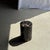 Brutalist Side Table in Black Petrified Wood with Beige Star Pattern For Sale - Image 3 of 18