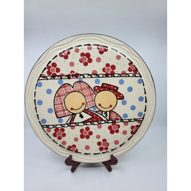 Explore France with this large platter from Beck Pottery, in the stunning Alsace region, renowned worldwide for its...