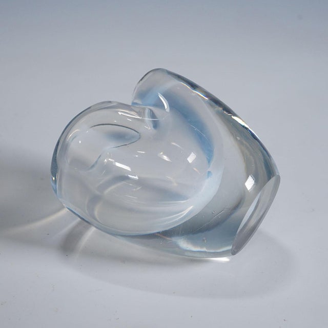 Tapio Wirkkala Rare Art Glass Vase by Tapio Wirkkala for Iittala 1950s For Sale - Image 4 of 6