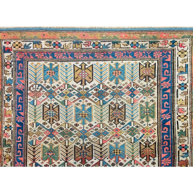 Late 19th Century Kazak Rug For Sale - Image 10 of 13