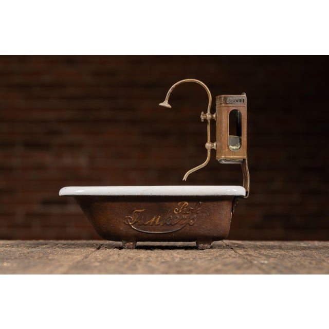 Late 19th Century Late 19th Century German Bathub Boiler Salesman Sample by Prof. Junkers For Sale - Image 5 of 8