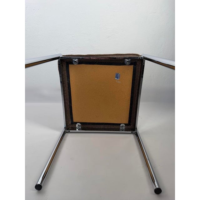 Space Age Chrome Stool from Mayer, Germany, 1970s For Sale - Image 10 of 11
