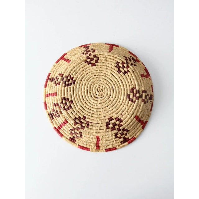 Textile Vintage Southwestern Basket For Sale - Image 7 of 8