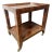 Burlwood 2-Tier Side Table- Karl Springer “Telephone Table” Style For Sale