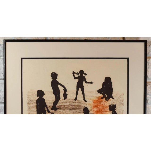 Mid-Century Modern Mid Century Modern Birdie Dash Signed Numbered Party Original Print For Sale - Image 3 of 13