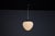 Bauhaus Opaline and Bakelite Pendant Lamp, Czech Republic, 1950s For Sale - Image 6 of 9