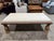 Kreiss Kreiss Travertine Top Coffee Table For Sale - Image 4 of 5