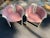 1980 PostModern Lacquer Pink Velvet Club Chairs - a Pair For Sale - Image 13 of 13