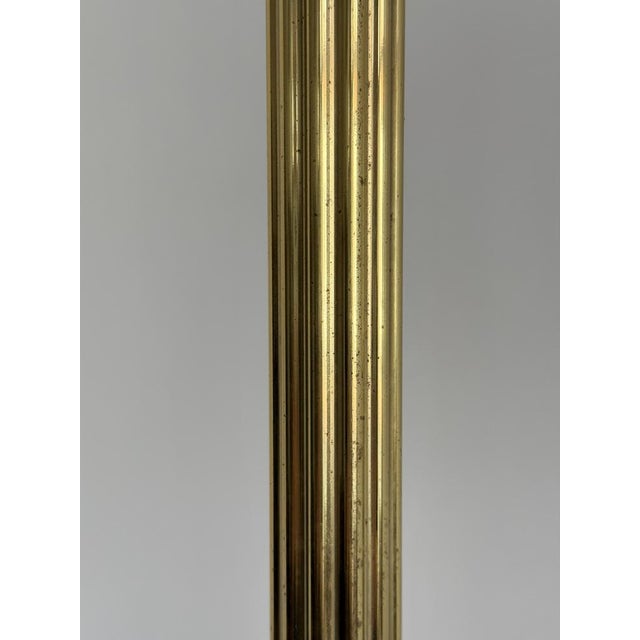 Vintage Italian Brass Hall Tree Coat Rack with Umbrella Stand, 1960s For Sale - Image 16 of 18