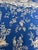 2020s Clarence House / Hill House Ile Des Elephant Cobalt Blue Linen Fabric 13 Yards For Sale - Image 5 of 6