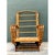 Mid 20th Century Vintage Heywood Wakefield Rattan Springer Lounge Chair For Sale - Image 5 of 12