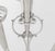 Modern Mid 20th Century Modern Silver Plate Four Trumpet Epergne For Sale - Image 3 of 8