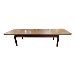 Mid-Century Modern Long Wooden Coffee Table by Jens Rison For Sale