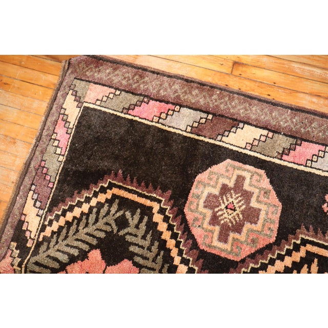 20th Century Zabihi Collection Turkish Kars Anatolian Corridor Rug - 6'3" x 17' For Sale - Image 4 of 10