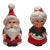 Mid C Lefton Mr and Mrs Santa Claus Christmas Salt Pepper Shaker For Sale