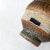 Ceramic 1990s Hand-Crafted Postmodern Studio Art Pottery Vase in Green, Brown, Tan For Sale - Image 7 of 8
