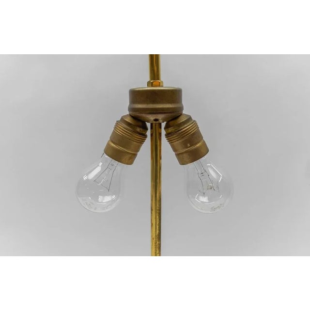 Large Mid-Century Modern Gold Bubble Table Lamp Bases, 1960s, Set of 2 For Sale - Image 11 of 13