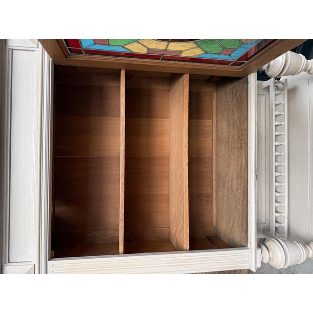 Early 20th Century Sideboards in Solid Oak, Set of 2 For Sale - Image 11 of 18