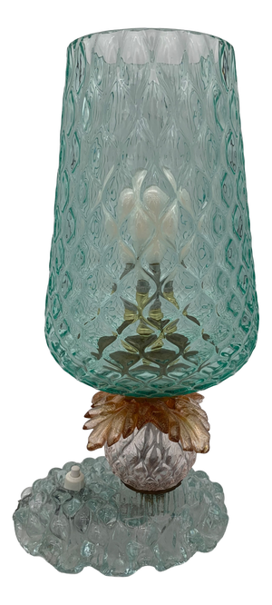 Vintage Table Lamp attributed to Seguso, Italy, 1960s