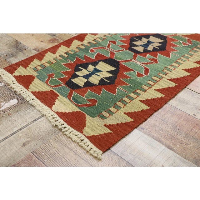 Vintage Persian Shiraz Kilim Rug - 01'11 X 02'10 For Sale In Dallas - Image 6 of 9