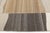 Contemporary Minimalist Neutral Patchwork Wool Kilim Rug Wabi-Sabi Handmade For Sale - Image 4 of 12
