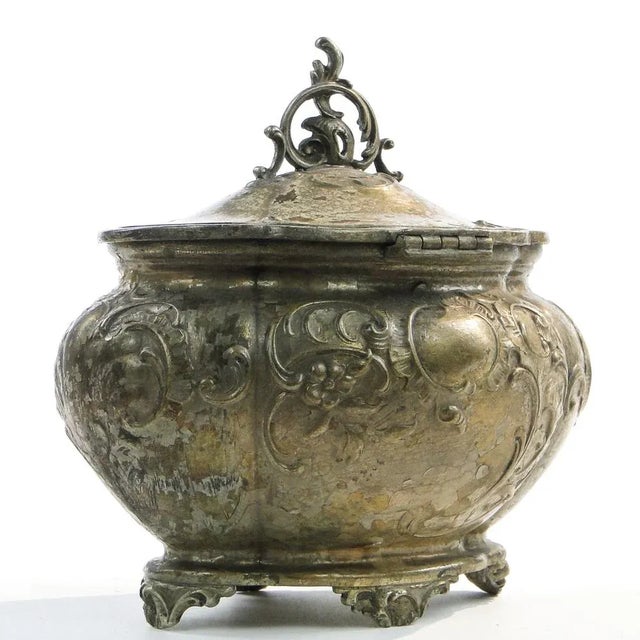 Rococo Sugar Bowl from Albrecht Koler, 1800s For Sale - Image 7 of 11