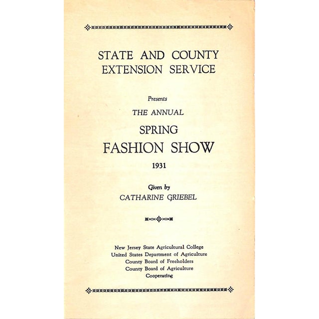 Traditional "Individuality and Clothes: The Blue Book of Personal Attire" 1930 Story, Margaret For Sale - Image 3 of 16