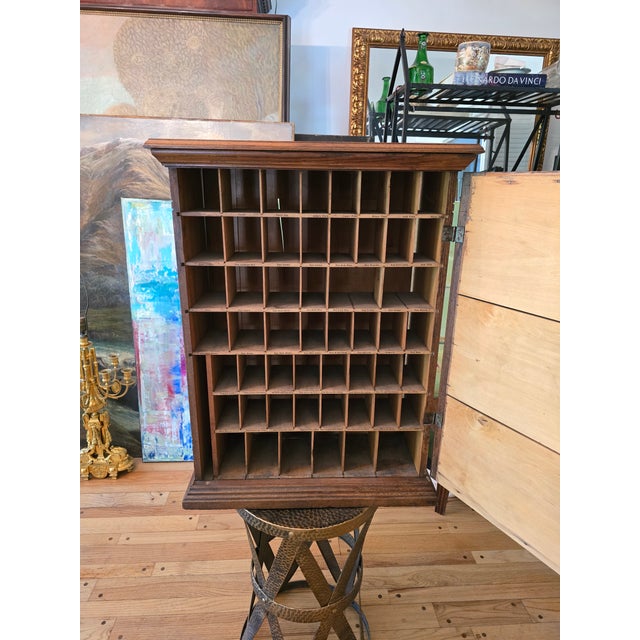 Antique American Advertising Cabinet Diamond Dyes For Sale In New York - Image 6 of 17