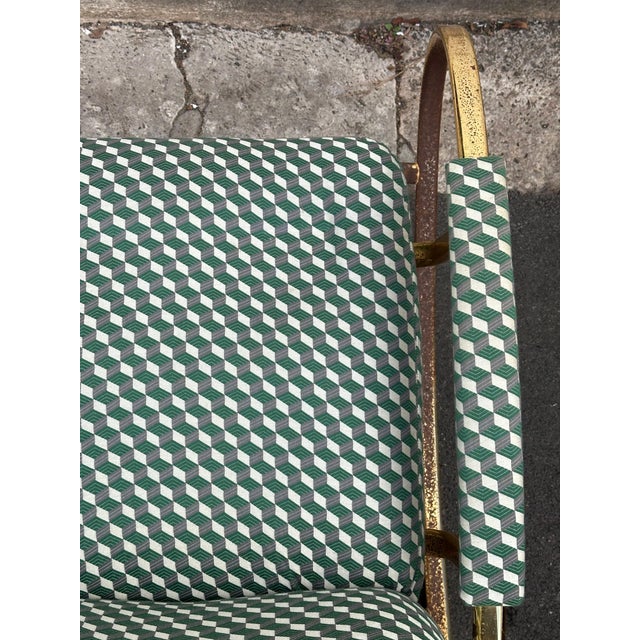 Vintage Italian Poltrona Rocking Chair by Guido Faleschini, 1970s For Sale - Image 3 of 6