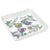 Vintage Piero Fornasetti Rare Porcelain "Botanica Pratica" Square Bowl and Serving Piece, 1950's For Sale