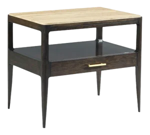 Mezzanote Bedside Table in Ebony