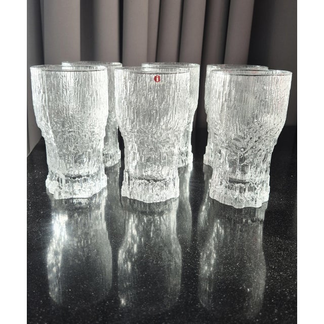 Iittala Aslak Glasses by Timo Sarpaneva, 1960s, Set of 6 For Sale - Image 9 of 13