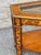 Late 20th Century Postmodern Faux Burl Hall Console Table For Sale - Image 5 of 10