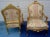 Pink 1970s Vintage French / French Provincial Arm Chairs- a Pair For Sale - Image 8 of 14